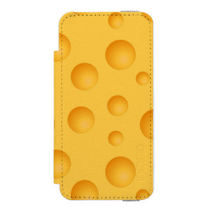 Yellow Cheese Pattern Incipio Watson™ iPhone 5 Wallet Case