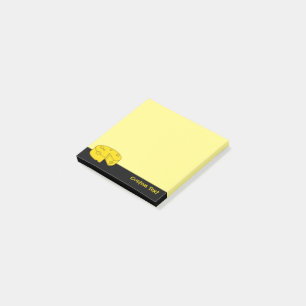 Yellow Cheese Post-it Notes