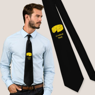 Yellow Cheese Tie