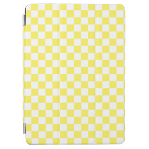 Yellow Chequerboard Pattern iPad Air Cover