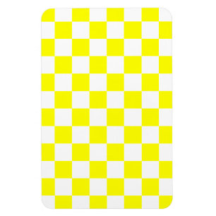 Yellow Chequered Magnet