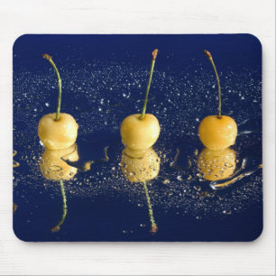 yellow cherries_4 mouse pad
