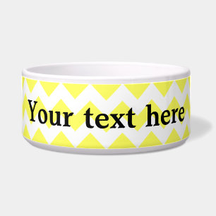Yellow chevron stripes pattern
