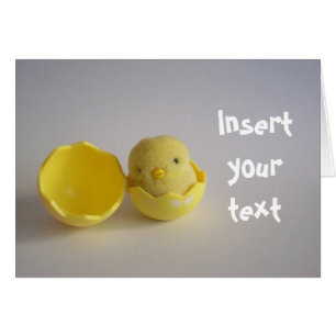 Yellow Chick Card