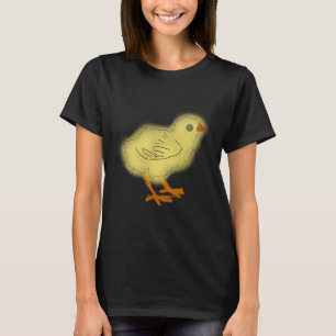 Yellow Chicken Fitted T-Shirt