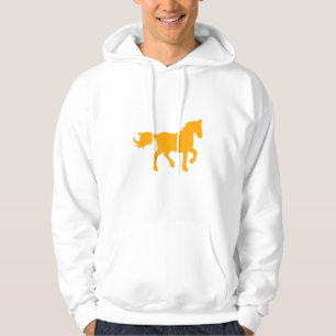 Yellow Chinese Zodiac Horse Hoodie