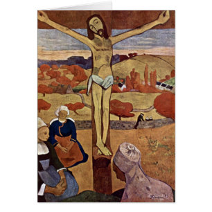 Yellow Christ by Paul Gauguin, Vintage Fine Art