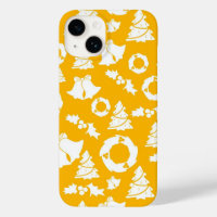 Yellow Christmas Pattern