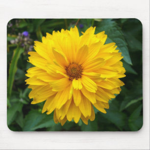 Yellow Chrysanthemum Mouse Pad