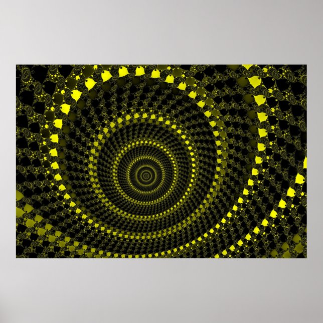 Yellow Circles Poster (Front)