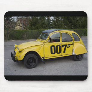 Yellow Citroën 2CV Mouse Pad