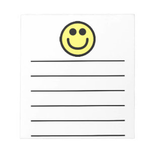 Yellow Classic Face Notepad