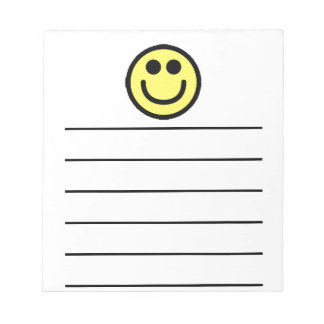 Yellow Classic Face Notepad