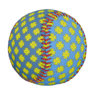 Yellow Clover Ribbon by Kenneth Yoncich Baseball