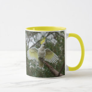 Yellow Cockatoo Parrot Bird Animal Australia Mug