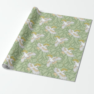 Yellow Cockatoo Wrapping Paper
