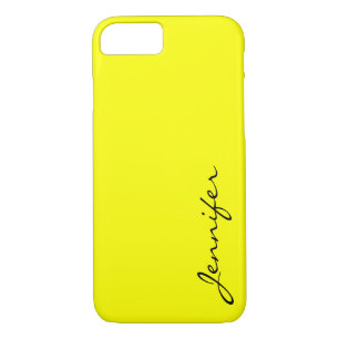 Yellow colour background iPhone 8/7 case