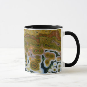 Yellow Coloured Ocean Jasper Mug