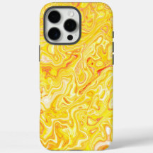 Yellow Colourful Abstract Marble Texture Liquid