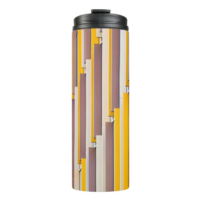 YELLOW CONCRETE BUILDING DURING DAYTIME THERMAL TUMBLER (Front)