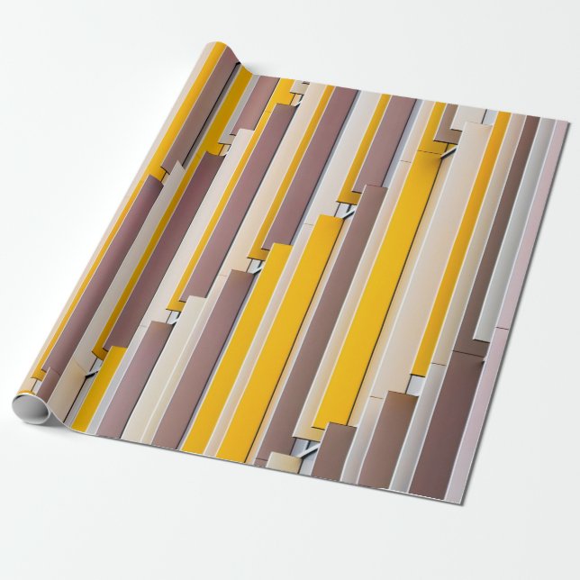 YELLOW CONCRETE BUILDING DURING DAYTIME WRAPPING PAPER (Unrolled)