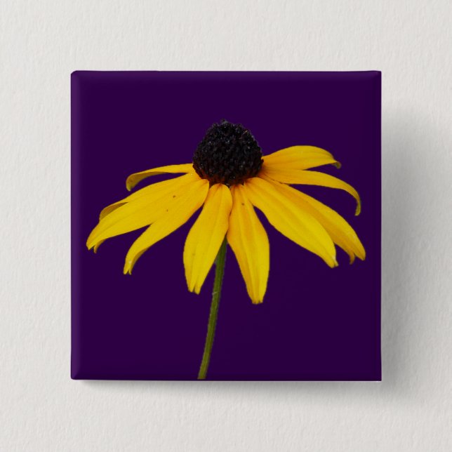 Yellow Coneflower Badge (Front)