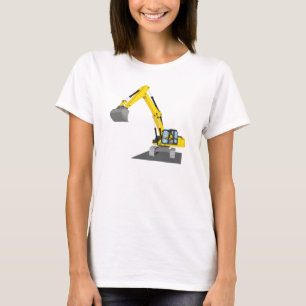 yellow construction sites HGV T-Shirt