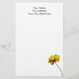 Yellow Coreopsis Stationery