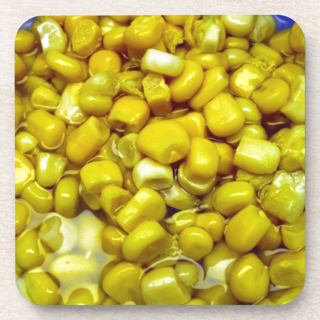 Yellow Corn Coaster (Front)