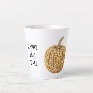 Yellow Corn Pumpkin Latte Mug
