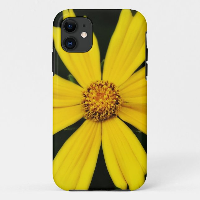 Yellow Cosmos Flower Close-up Case-Mate iPhone Case (Back)