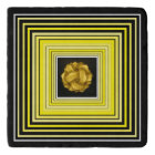 Yellow Cream White Black