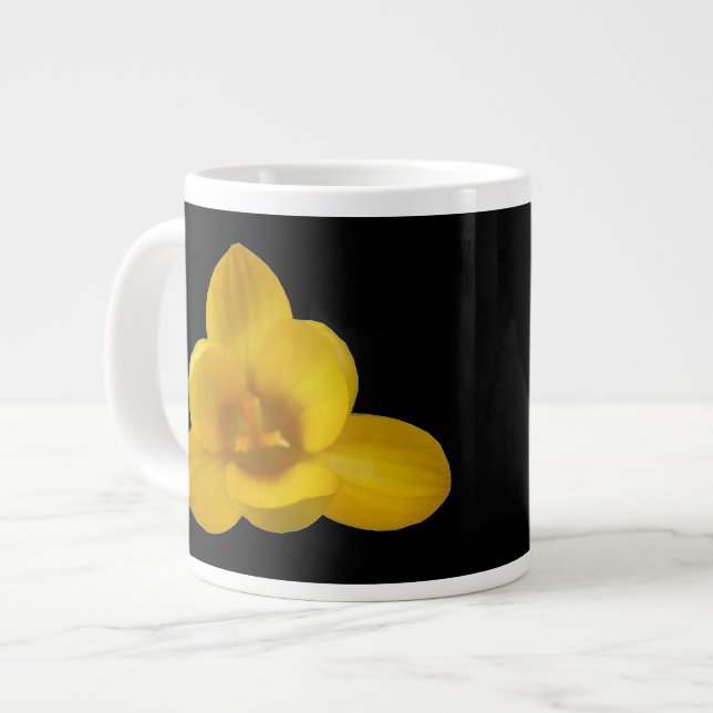 Yellow Crocus Mug (Front Left)