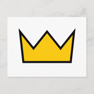 Yellow Crown Postcard