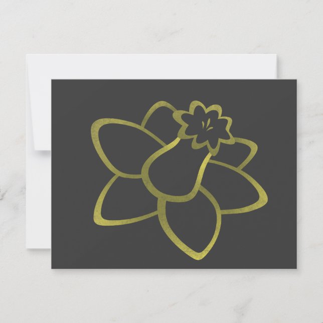 Yellow Daffodil (Front)
