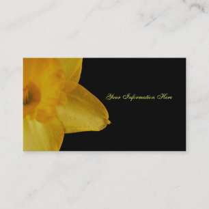 Yellow Daffodil Business Cards