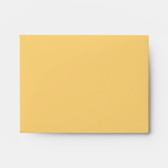 Yellow Daffodil Note Card Envelope (Front)
