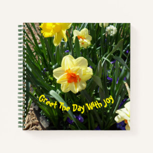 Yellow Daffodil Notebook