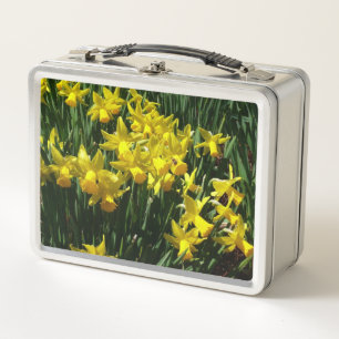 Yellow Daffodils I Metal Lunch Box