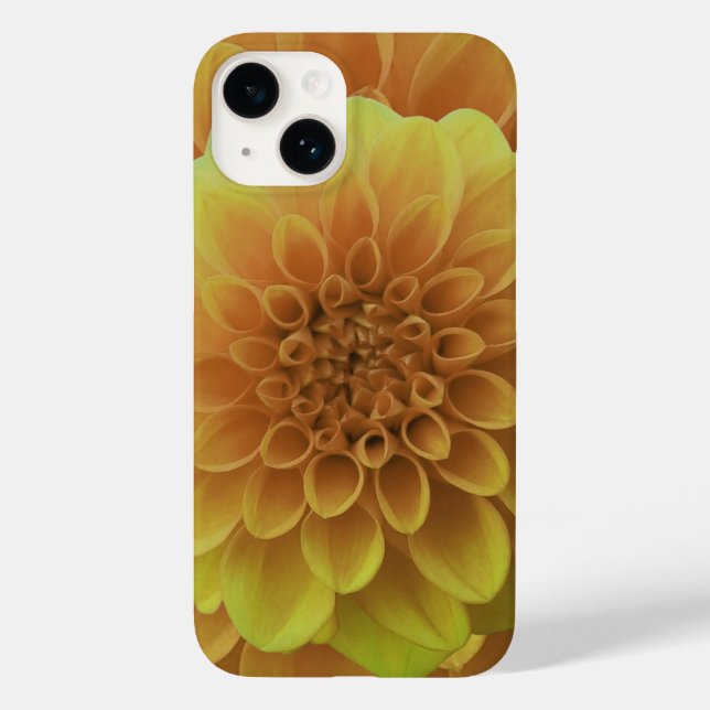 Yellow Dahlia Case-Mate iPhone Case (Back)