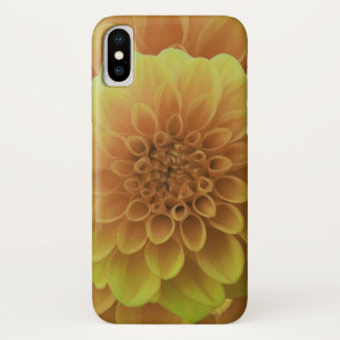 Yellow Dahlia iPhone X Case