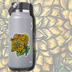 Yellow Dahlias Floral