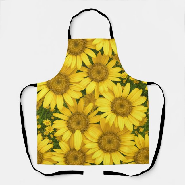 Yellow Daisies Apron (Front)