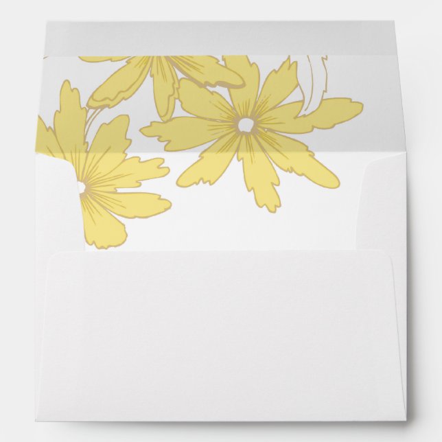Yellow Daisies Envelopes (Back (Bottom))