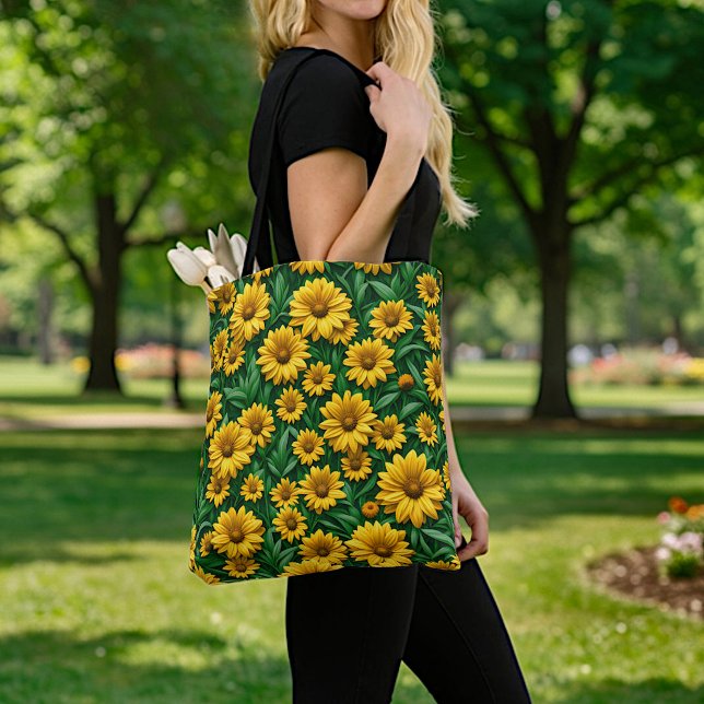 Yellow Daisies Tote Bag (Creator Uploaded)