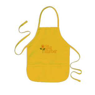 Yellow Daisy Big Sister Apron
