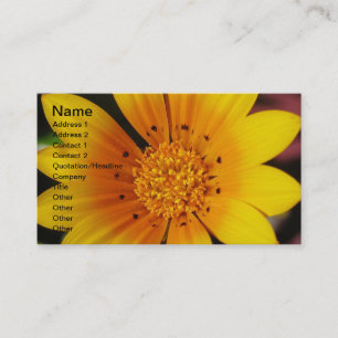 Yellow Daisy Business Card