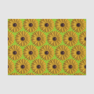 Yellow Daisy Flower Spring Summer Birthday Garden Tissue Paper