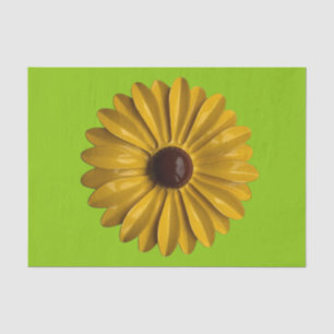 Yellow Daisy Flower Spring Summer Garden BIG Tissue Paper
