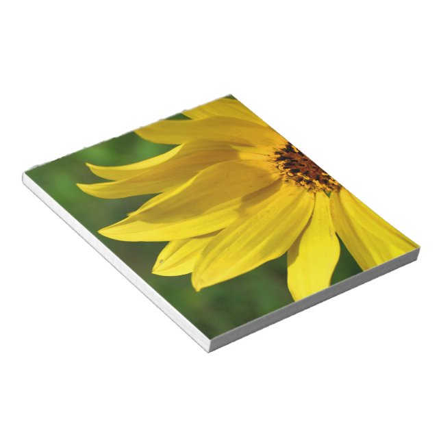 Yellow Daisy Helenium Notepad (Angled)